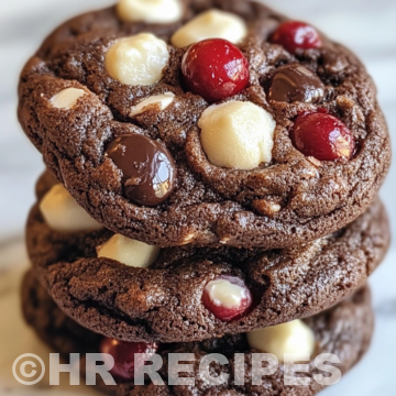 Chocolate Cherry Cookies taken with iphone 15 pro max --iw 2 --ar 4:5 --v 6.1 --raw