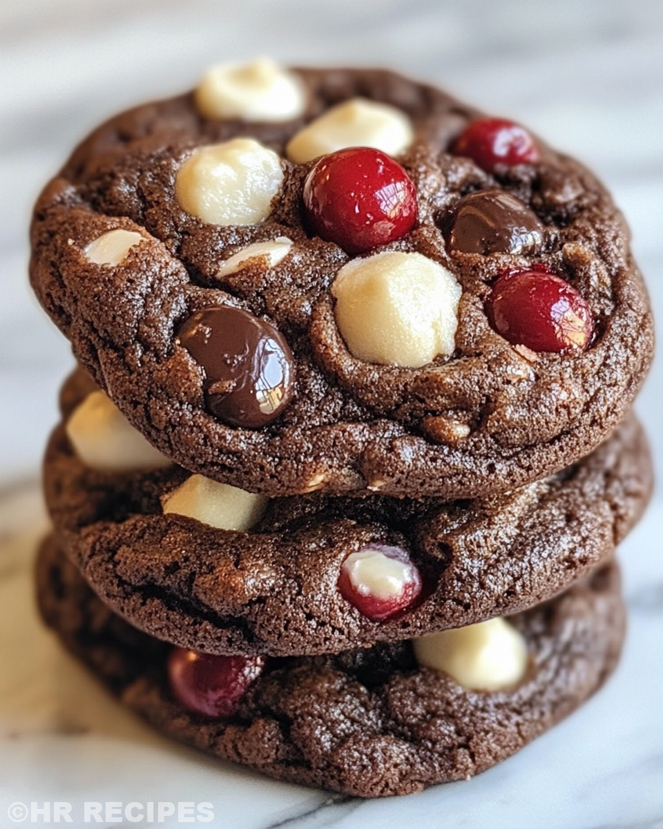Chocolate cherry cookies fresh pressure cooker
