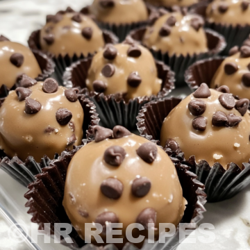 Chocolate Chip Cookie Dough Truffles taken with iphone 15 pro max --iw 2 --ar 4:5 --v 6.1 --raw