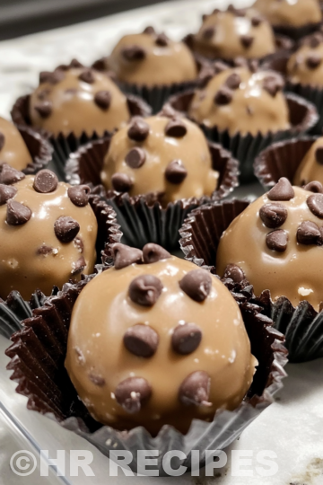 Chocolate Chip Cookie Dough Truffles taken with iphone 15 pro max --iw 2 --ar 4:5 --v 6.1 --raw