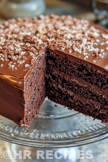 Chocolate Fudge Cake With Salted taken with iphone 15 pro max --iw 2 --ar 4:5 --v 6.1 --raw