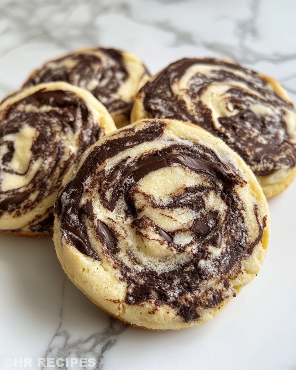 Mixing chocolate marshmallow cookie dough