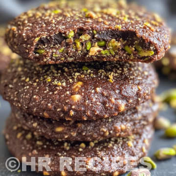 Chocolate Pistachio Kunafa Cookies taken with iphone 15 pro max --iw 2 --ar 4:5 --v 6.1 --raw