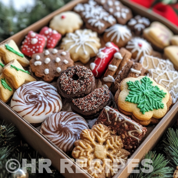 Christmas Cookie Box taken with iphone 15 pro max --iw 2 --ar 4:5 --v 6.1 --raw