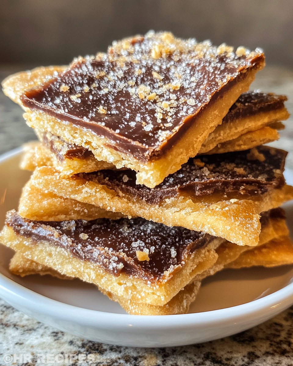 Churro saltine toffee bubbling in pressure cooker