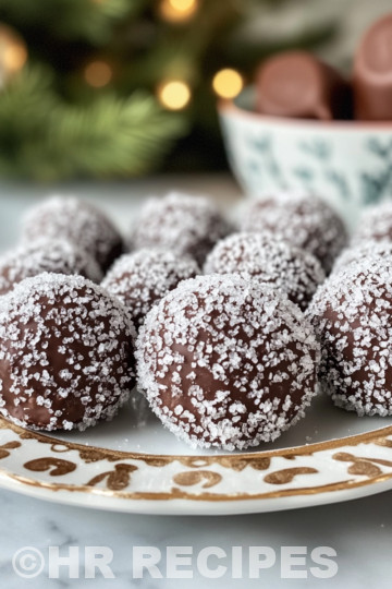 Classic Chocolate Snowball Cookies Recipe taken with iphone 15 pro max --iw 2 --ar 4:5 --v 6.1 --raw