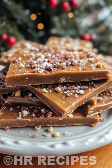 Classic Christmas Toffee taken with iphone 15 pro max --iw 2 --ar 4:5 --v 6.1 --raw