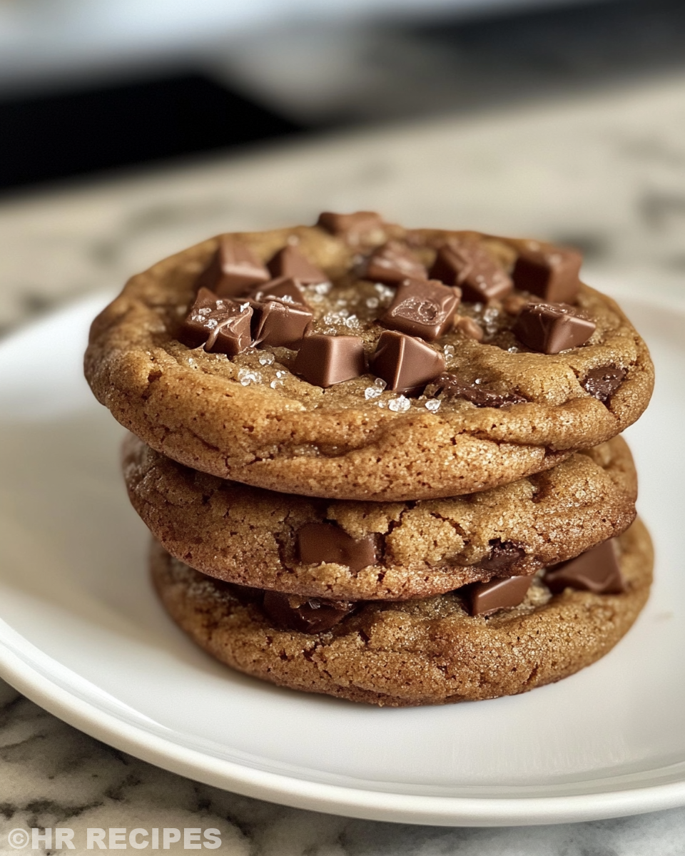 Freshly baked Biscoff cookie butter cookies cooling on rack