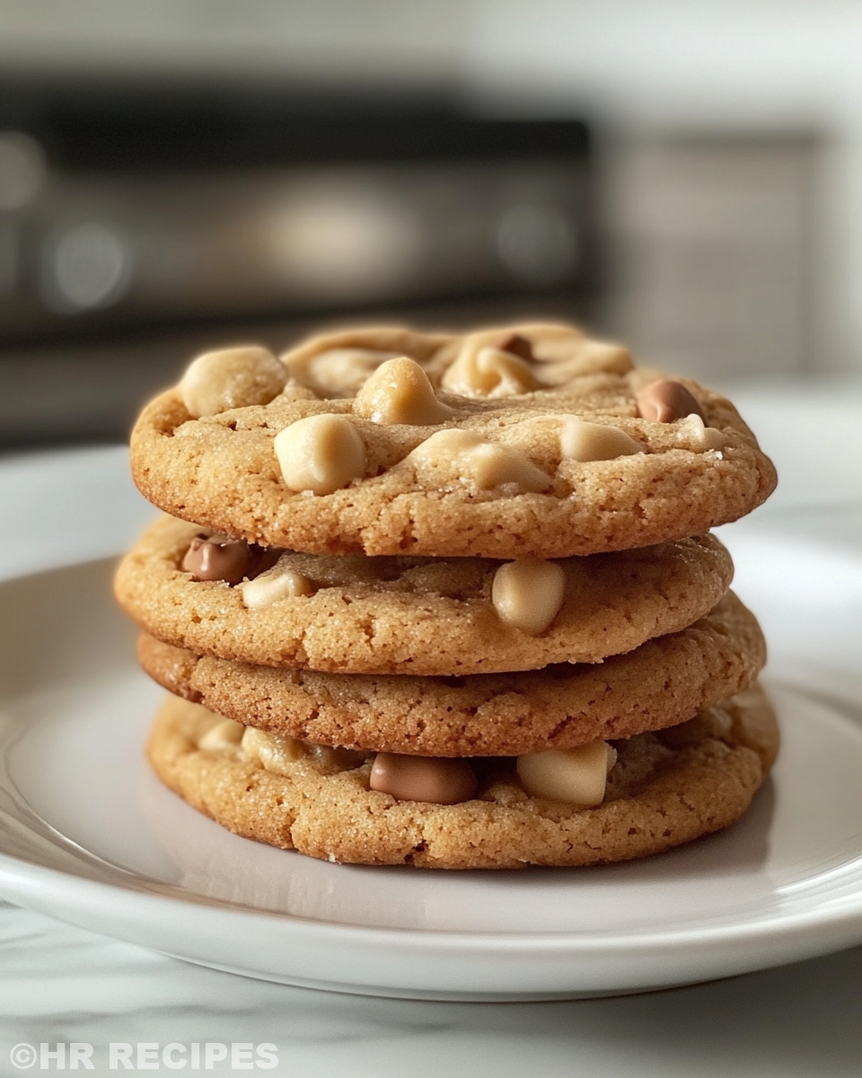 Mixing ingredients for cookie butter cookies in bowl