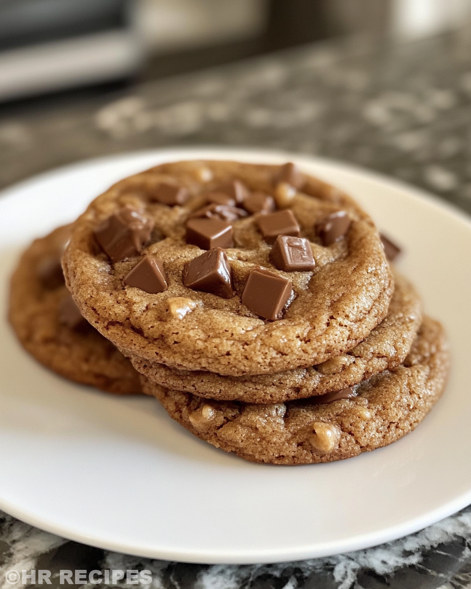 Freshly baked Biscoff cookie butter cookies in pressure cooker