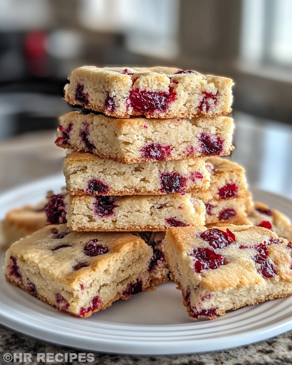 Ingredients for cranberry orange shortbread cookies on table: butter, sugar, orange zest, cranberries