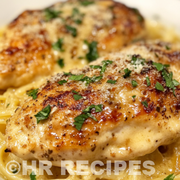 Creamy Garlic Parmesan Chicken Breast recipe taken with iphone 15 pro max --iw 2 --ar 4:5 --v 6.1 --raw