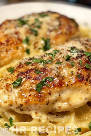 Creamy Garlic Parmesan Chicken Breast recipe taken with iphone 15 pro max --iw 2 --ar 4:5 --v 6.1 --raw