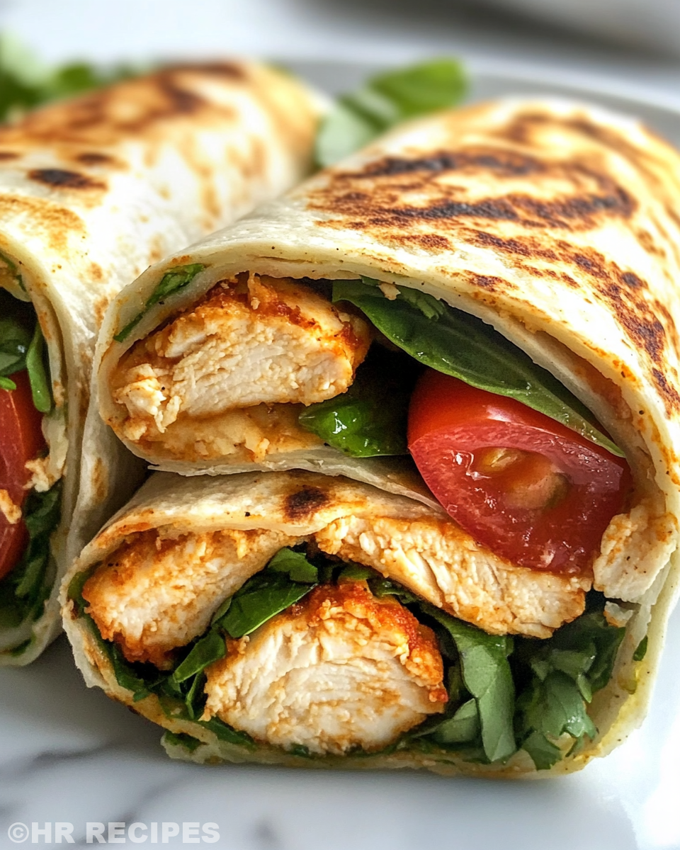 Golden crispy cooked chicken mozzarella wraps ready to be served