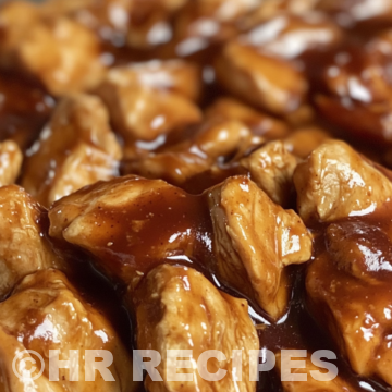 Crock Pot Bourbon Chicken Recipe Is A Must Try Dish taken with iphone 15 pro max --iw 2 --ar 4:5 --v 6.1 --raw
