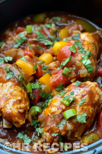 Crock Pot Fiesta Chicken taken with iphone 15 pro max --iw 2 --ar 4:5 --v 6.1 --raw