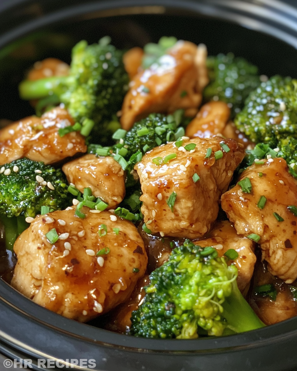Ingredients for honey garlic chicken slow cooker recipe