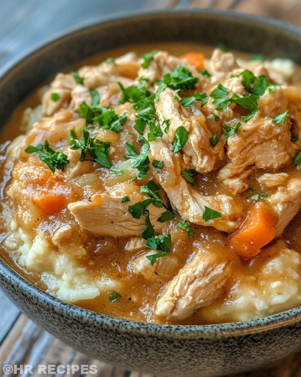 Crock pot cooking Marry Me Chicken with steam and float valve