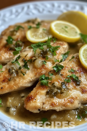 Crockpot Chicken Piccata Recipe taken with iphone 15 pro max --iw 2 --ar 4:5 --v 6.1 --raw