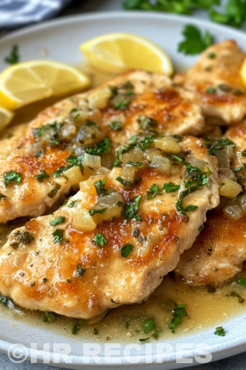 Crockpot Chicken Piccata Recipe taken with iphone 15 pro max --iw 2 --ar 4:5 --v 6.1 --raw