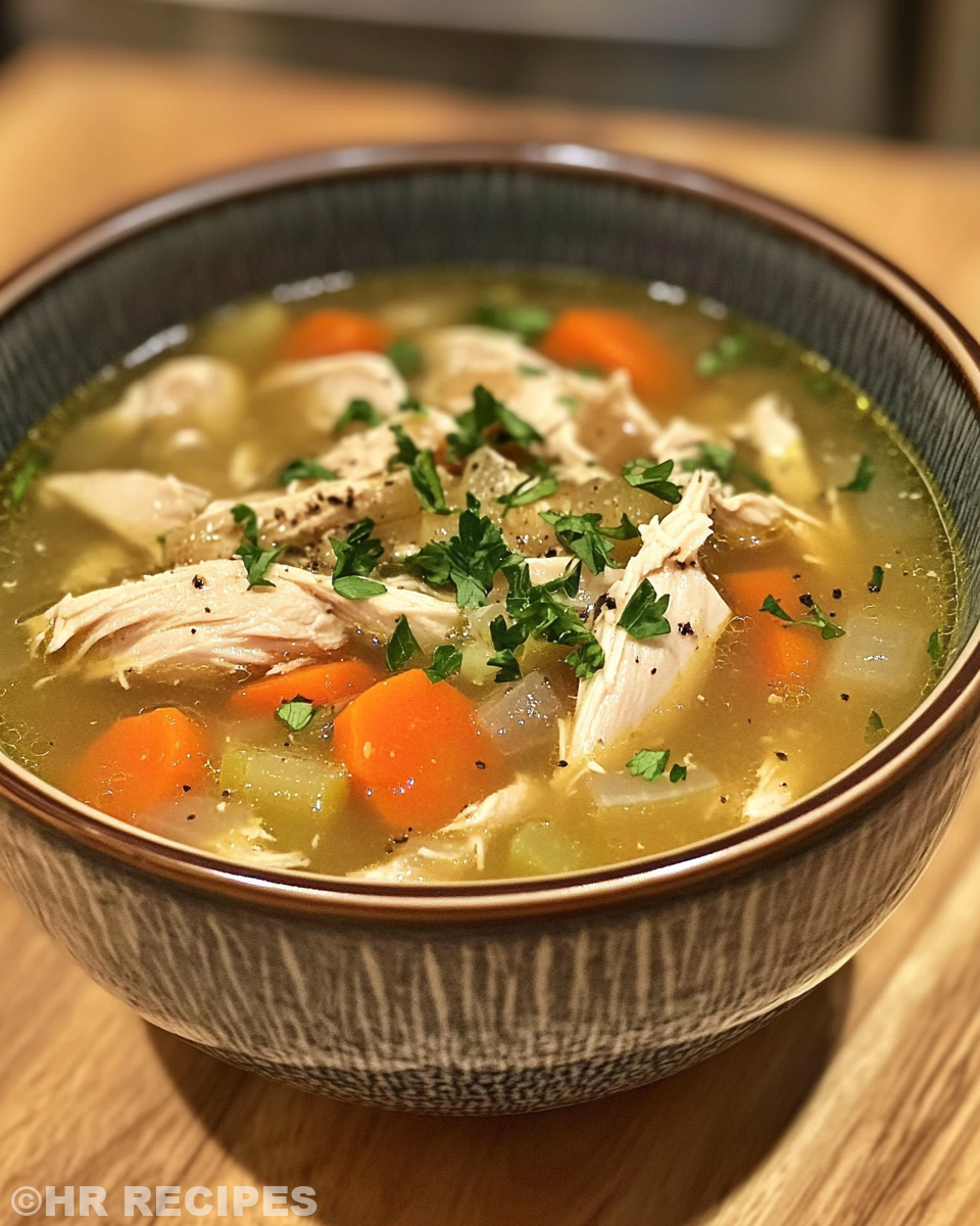 Fresh ingredients like carrots, celery, onions, and garlic ready for pressure cooker chicken soup