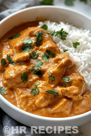 Crockpot Creamy Coconut Chicken Tikka Masala taken with iphone 15 pro max --iw 2 --ar 4:5 --v 6.1 --raw