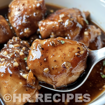 Crockpot Honey Garlic Chicken Thighs taken with iphone 15 pro max --iw 2 --ar 4:5 --v 6.1 --raw