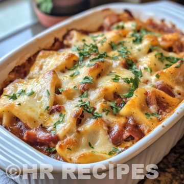 Crockpot Pierogi Casserole With Kielbasa taken with iphone 15 pro max --iw 2 --ar 4:5 --v 6.1 --raw