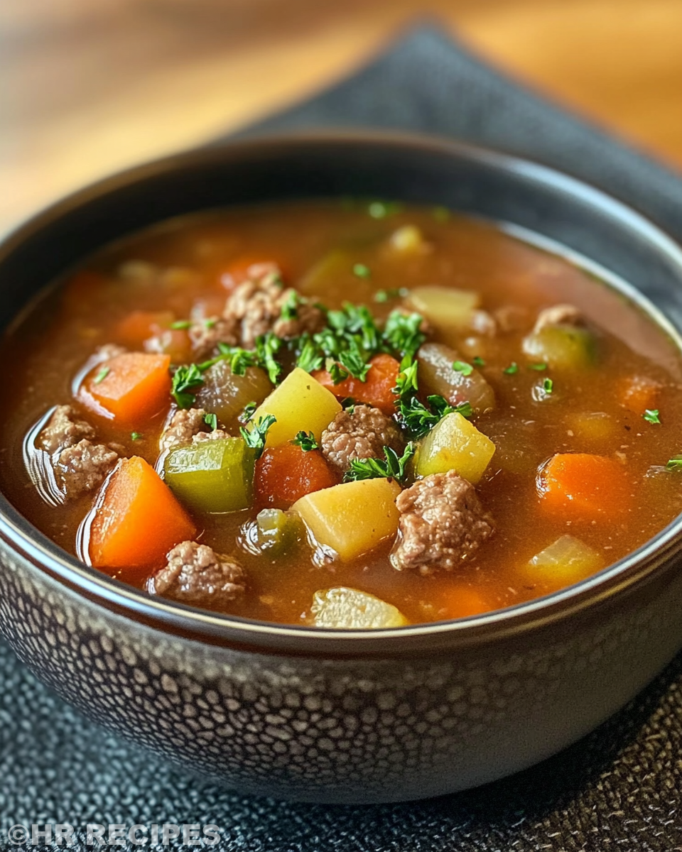 Steaming crockpot with freshly made chicken gnocchi soup