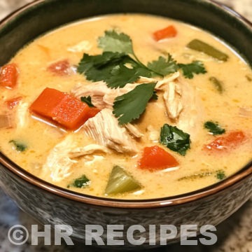 Crockpot Thai Coconut Chicken Soup An Incredible Ultimate Recipe taken with iphone 15 pro max --iw 2 --ar 4:5 --v 6.1 --raw
