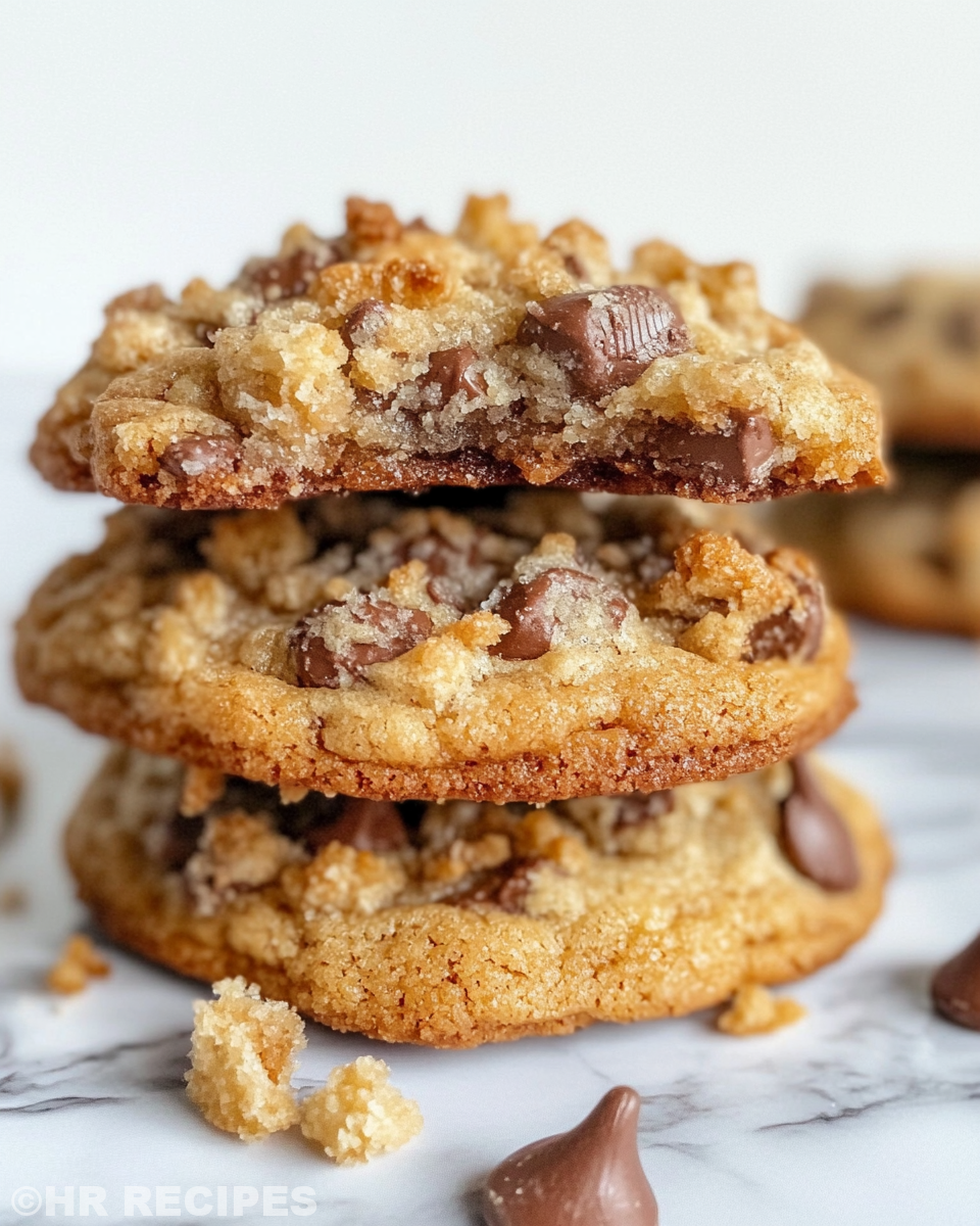 Freshly baked Crumbl style cookies coming out of a pressure cooker jar
