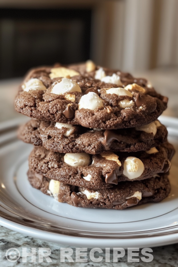 Double Chocolate Smores Cookies taken with iphone 15 pro max --iw 2 --ar 4:5 --v 6.1 --raw