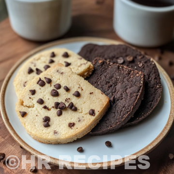 Espresso Chocolate Shortbread Cookies taken with iphone 15 pro max --iw 2 --ar 4:5 --v 6.1 --raw