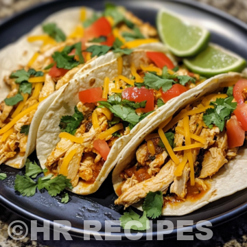 Fiesta Chicken Tacos Slow Cooker taken with iphone 15 pro max --iw 2 --ar 4:5 --v 6.1 --raw