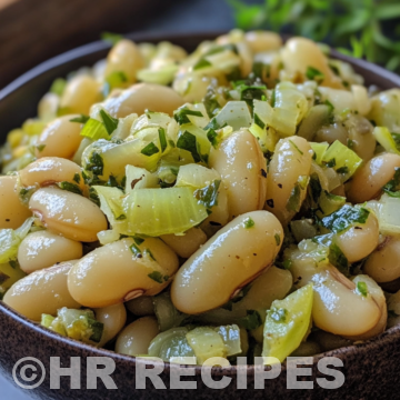 Flavorful Butter Beans With Leeks taken with iphone 15 pro max --iw 2 --ar 4:5 --v 6.1 --raw