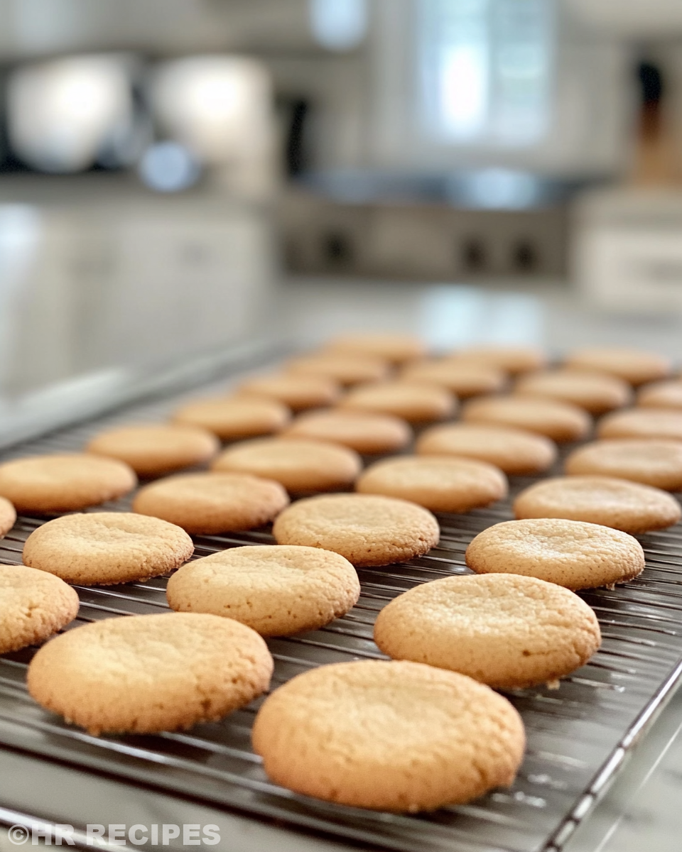 Enjoying the first bite of soft French butter cookie