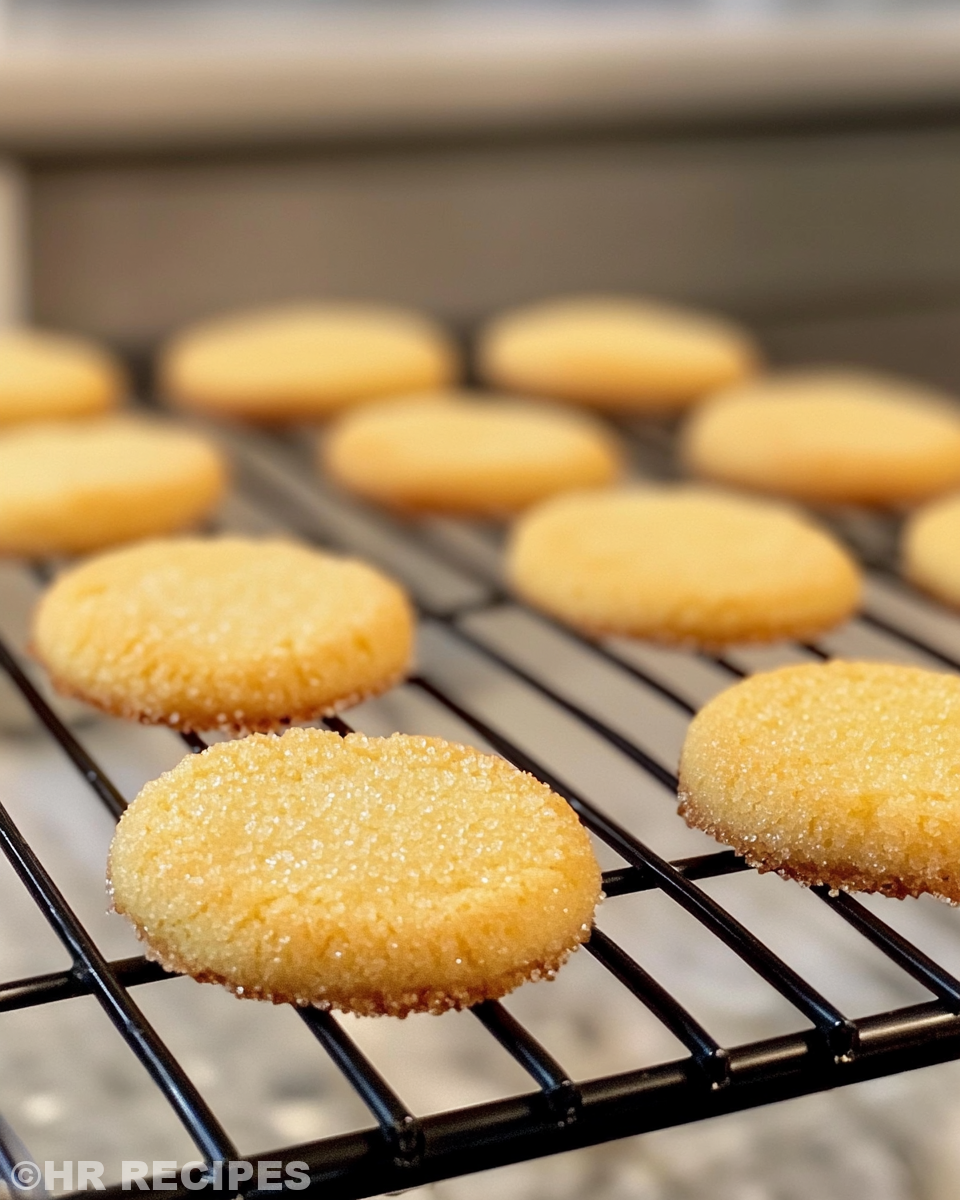 Ingredients for French Butter Cookies laid out
