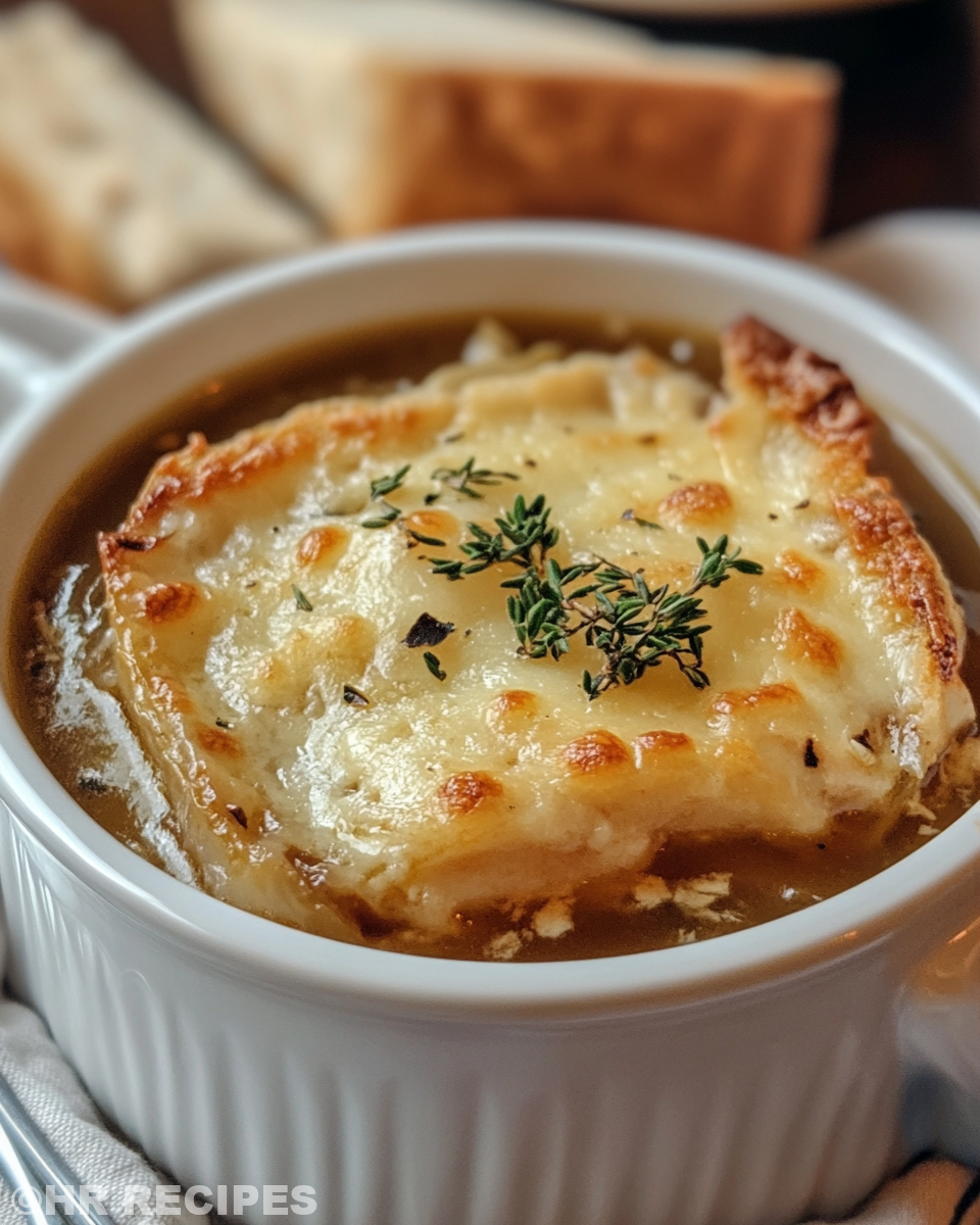 Cooking process of French Onion Chicken Soup in pressure cooker