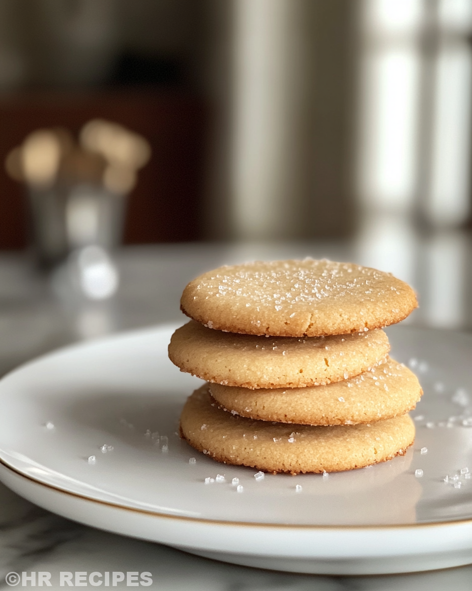 Ingredients for French butter cookies including butter, powdered sugar, egg yolk, and vanilla