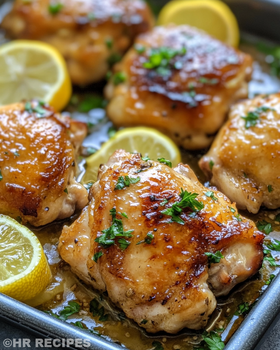 Steam rising from pressure cooker with garlic lemon chicken cooking