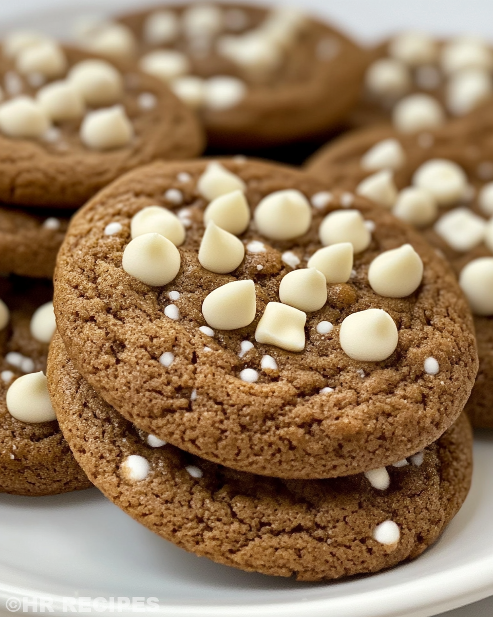 Ingredients and dough mixture for gingerbread cheesecake cookies