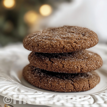 Gingerbread Crinkle Cookies taken with iphone 15 pro max --iw 2 --ar 4:5 --v 6.1 --raw