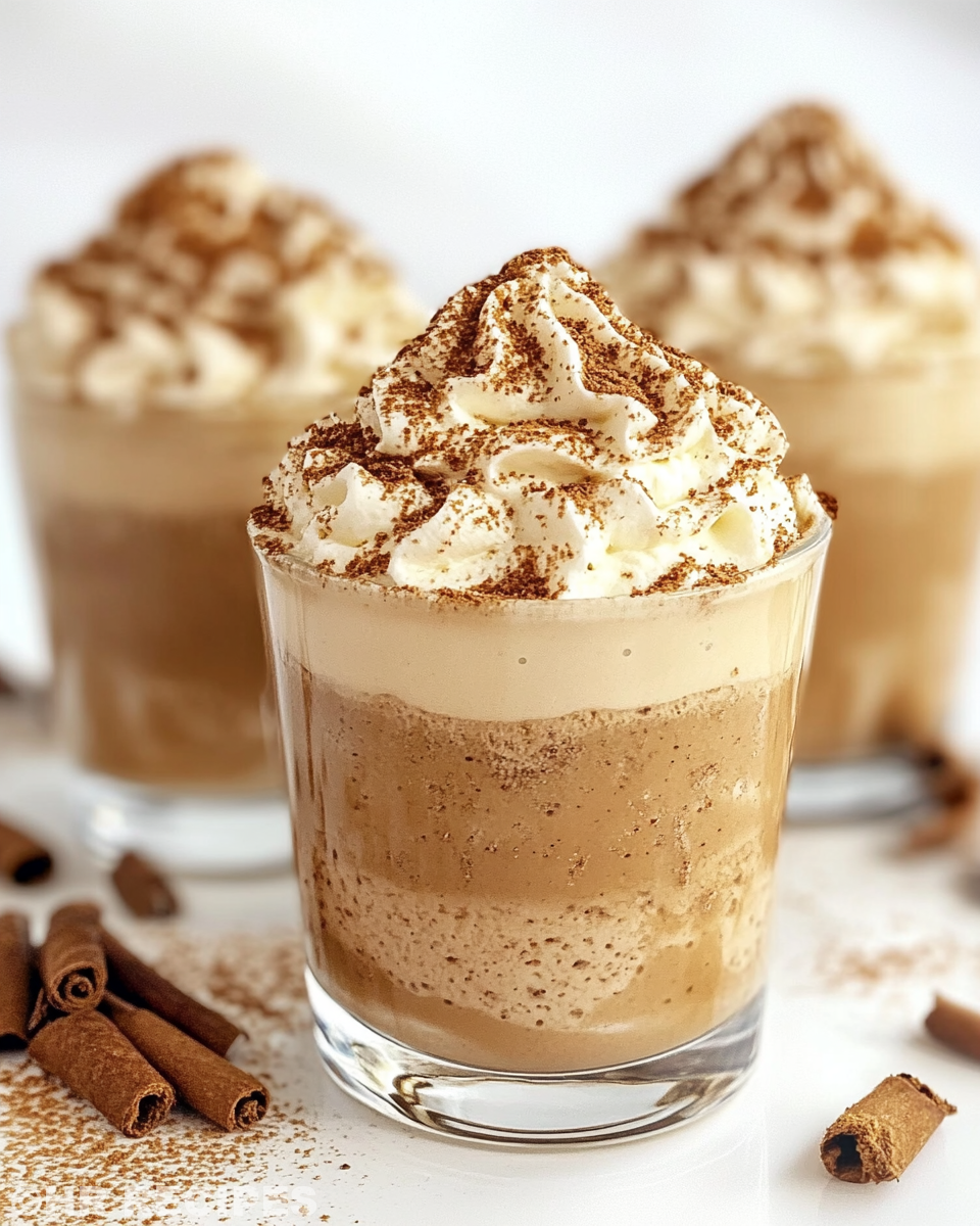 Whipped cream and gelatin mixture being gently folded for mousse preparation