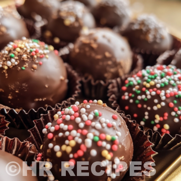 Gingerbread Truffles taken with iphone 15 pro max --iw 2 --ar 4:5 --v 6.1 --raw