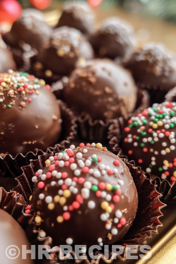 Gingerbread Truffles taken with iphone 15 pro max --iw 2 --ar 4:5 --v 6.1 --raw