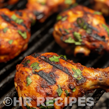 Grilled Tandoori Chicken taken with iphone 15 pro max --iw 2 --ar 4:5 --v 6.1 --raw