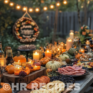 Halloween Adult Dinner Ideas taken with iphone 15 pro max --iw 2 --ar 4:5 --v 6.1 --raw