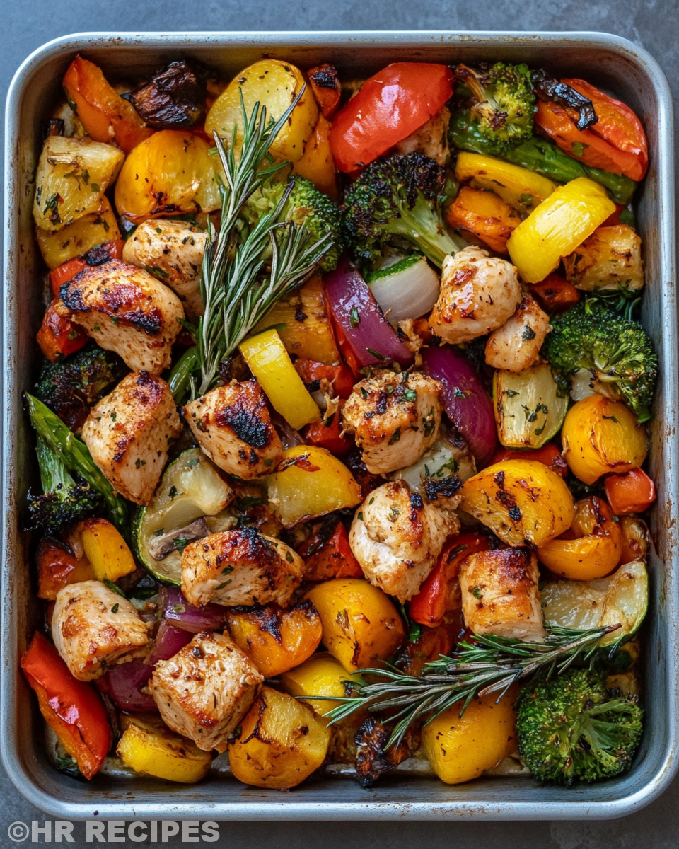Ingredients for healthy chicken and vegetable pressure cooker meal