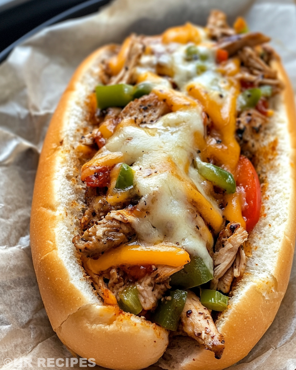 Juicy crockpot chicken cooking in slow cooker