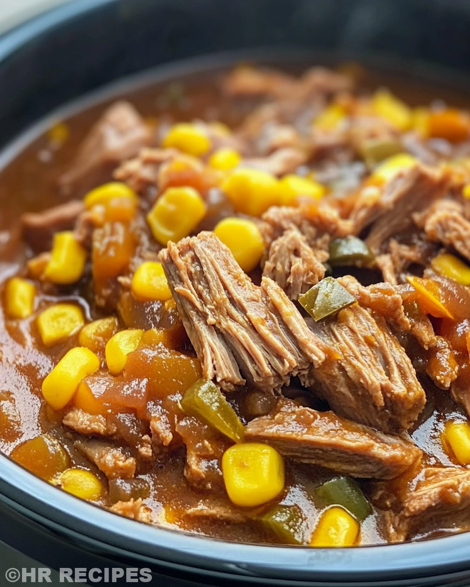 Ingredients of slow cooker chicken recipe prepared and staged